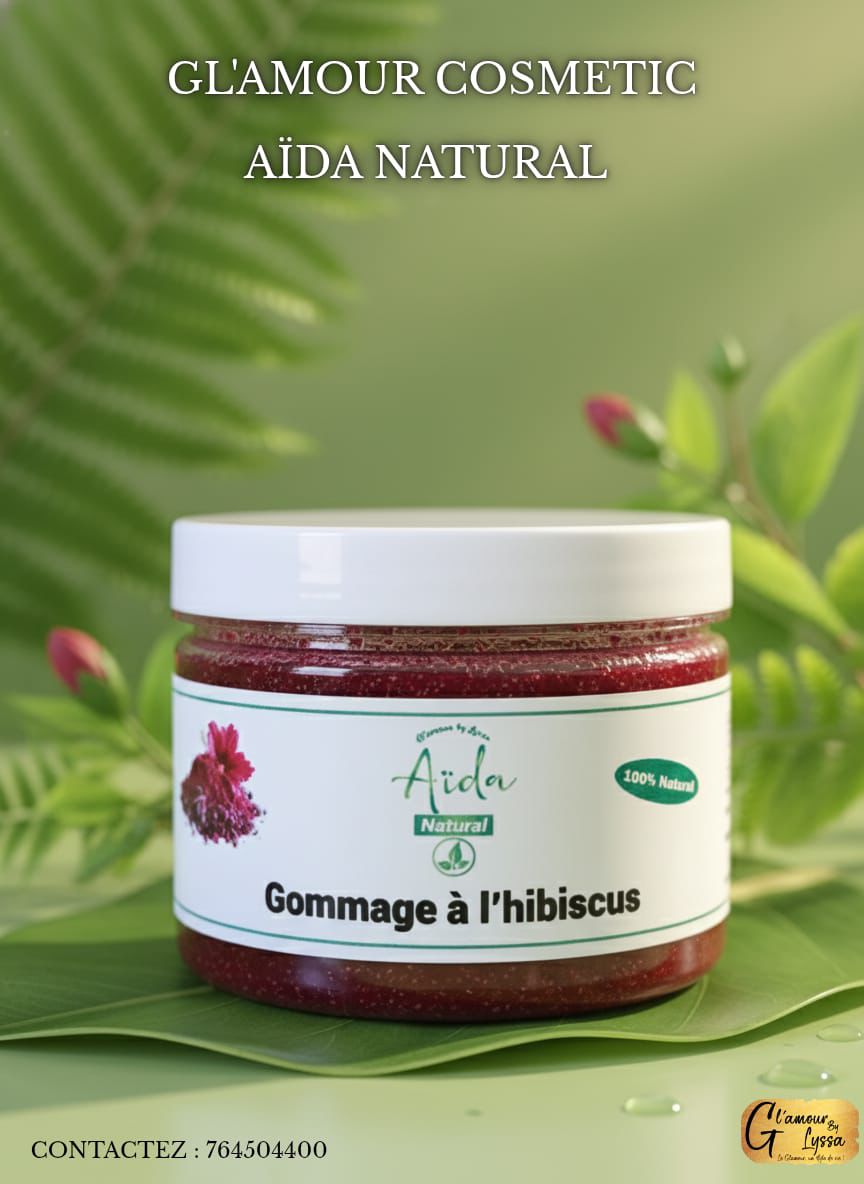 Gommage corps à l&rsquo;hibiscus – Aïda Natural